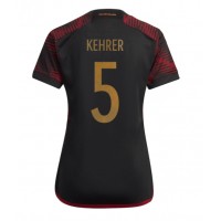 Nemecko Thilo Kehrer #5 Vonkajší Ženy futbalový dres MS 2022 Krátky Rukáv